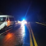 Microônibus da saúde ATROPELA BÚFALOS