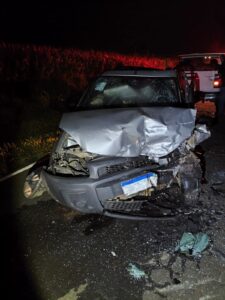 Acidente deixa feridos em Ribeirão do Pinhal