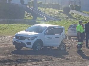 Colisão de veículos em Santo Antônio