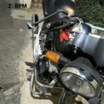 Cai durante fuga após empinar motocicleta em Wenceslau BRAZ