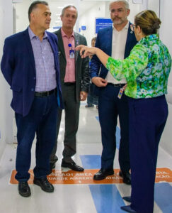 Beto Preto em evento da saúde em Curitiba