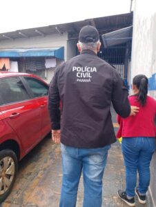 Civil prende mulher CONDENADA em Ribeirão do Pinhal